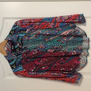 Maeve Color Pop Blouse, Size XSP